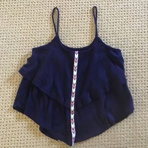 Dark Blue Tank Top Size S